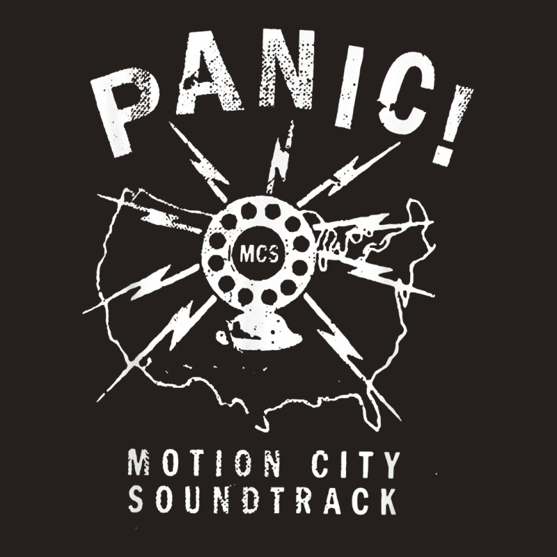 Motion City Soundtrack   Panic   Official Merchand Tank Top | Artistshot