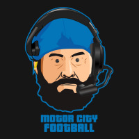 Motor City Football Cartoon Vector Active Duffel | Artistshot