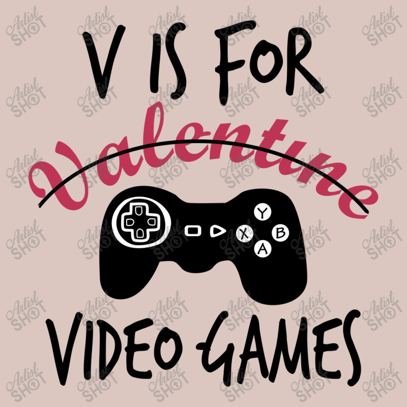 V Is For Video Games Funny Unisex Hoodie | Artistshot