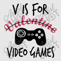 V Is For Video Games Funny Unisex Jogger | Artistshot