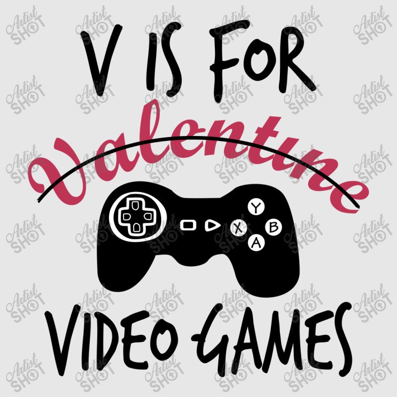 V Is For Video Games Funny Unisex Jogger | Artistshot