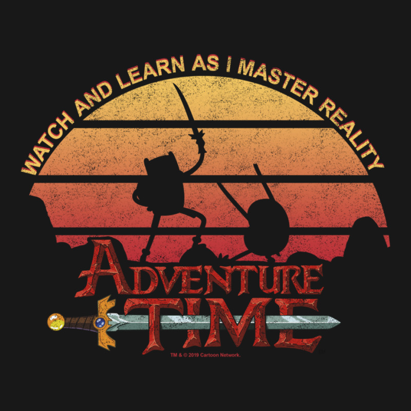 Cn Adventure Time Watch And Learn As I Master Real Flannel Shirt by imelde | Artistshot