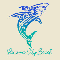 Panama City Beach Fl Shark Scuba Diving Surfer Flo Cropped Hoodie | Artistshot