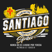 Camino De Santiago Compostela Spain Hiking Walking Classic T-shirt | Artistshot