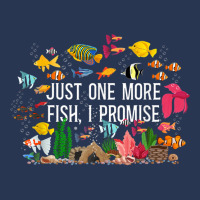 Saltwater Aquarium Just One More Fish, I Promise T Ladies Denim Jacket | Artistshot