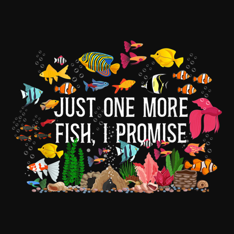 Saltwater Aquarium Just One More Fish, I Promise T Crop Top by mauthe | Artistshot