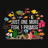 Saltwater Aquarium Just One More Fish, I Promise T Scorecard Crop Tee | Artistshot