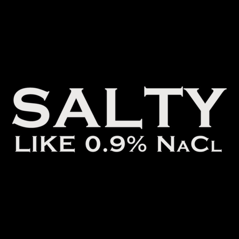 Salty Like Normal Saline 0.9 Nacl Nurse Medical Fu Youth Jogger by mauthe | Artistshot