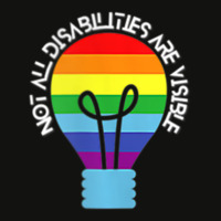 Not All Disabilities Are Visible T Shirt Scorecard Crop Tee | Artistshot