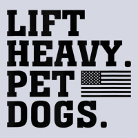 Lift Heavy Pet Dogs Usa American Tank Top Fleece Short | Artistshot