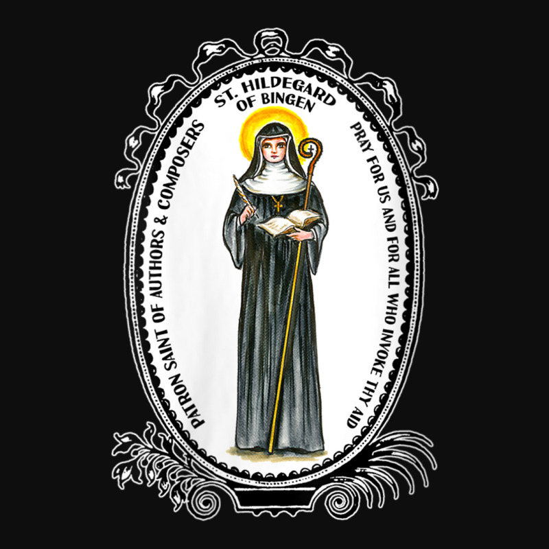 Womens Saint Hildegard Of Bingen Scivias Catholic Crop Top by ravand | Artistshot