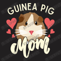 Guinea Pig Mom Love Hearts Gift For Pet Lovers T-shirt | Artistshot