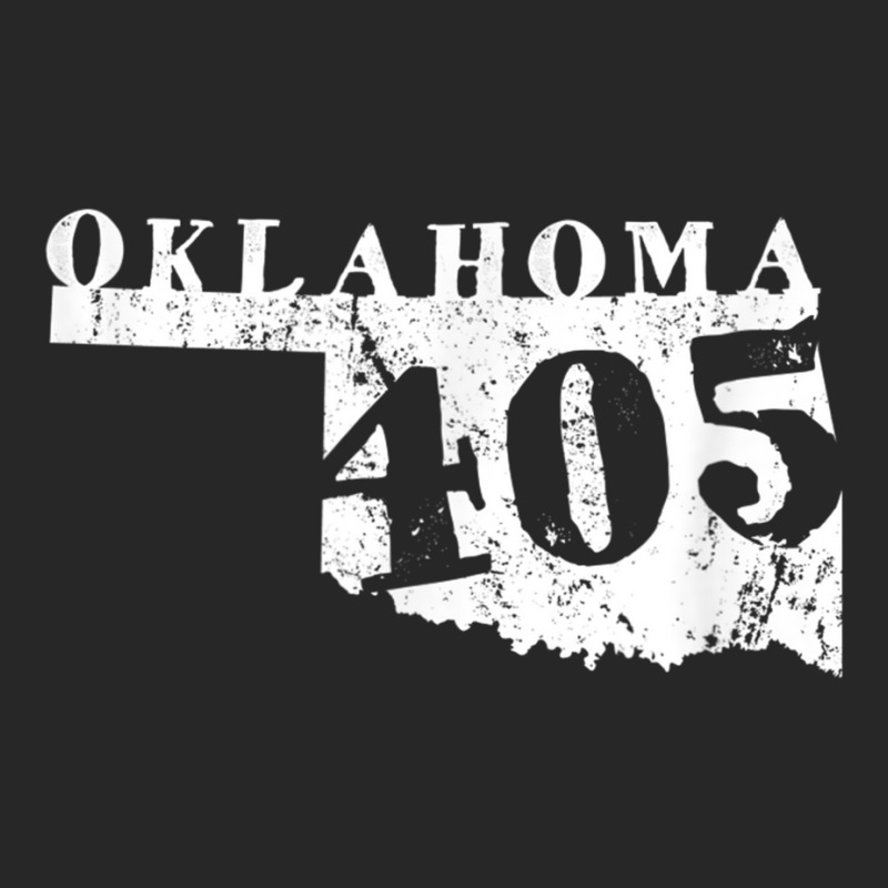 Oklahoma Map 405 Area Code Vintage T Shirt Men's T-shirt Pajama Set | Artistshot