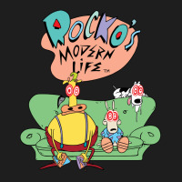 Rocko's Modern Life Hypnotized Character Long Slee Classic T-shirt | Artistshot