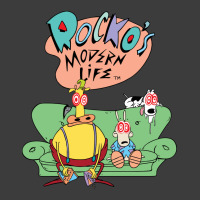 Rocko's Modern Life Hypnotized Character Long Slee Men's Polo Shirt | Artistshot