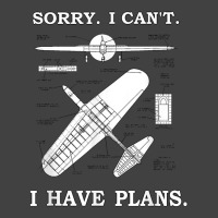 Sorry. I Can't. I Have Plans. Funny Airplane Model Vintage T-shirt | Artistshot