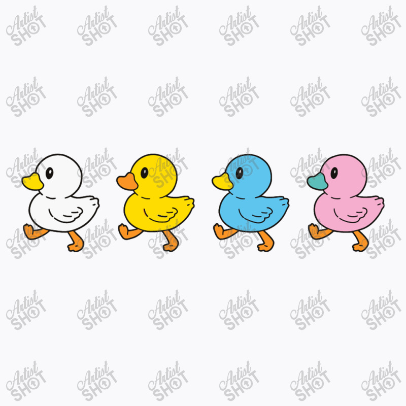 Four Little Ducks In A Row T-Shirt by Rosiana | Artistshot