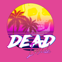 Dead Inside   Vaporwave Miami Aesthetic Spooky Moo T-shirt | Artistshot