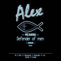 Alex Biblical Name Definition Long Sleeve Shirts | Artistshot