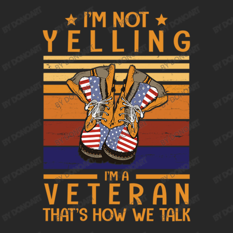 I'm Not Yelling I'm A Veteran That's How We Talk H Men's T-shirt Pajama Set | Artistshot