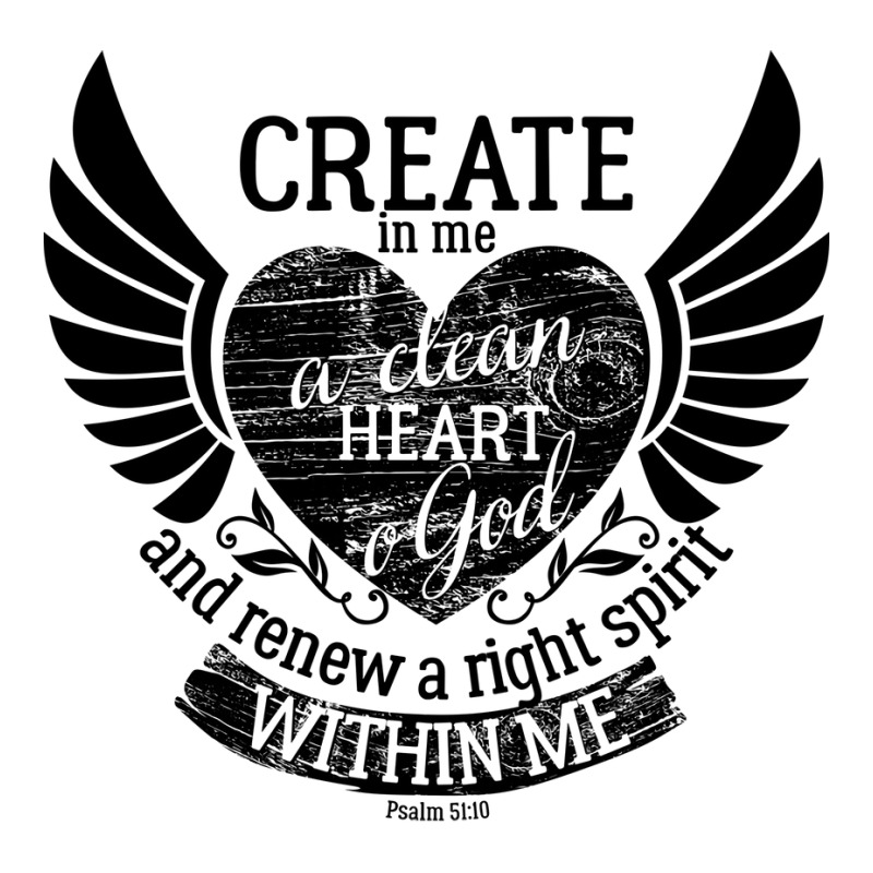 Create In Me A Clean Heart O God And Renew A Right Men's T-shirt Pajama Set by fathiyharebd | Artistshot