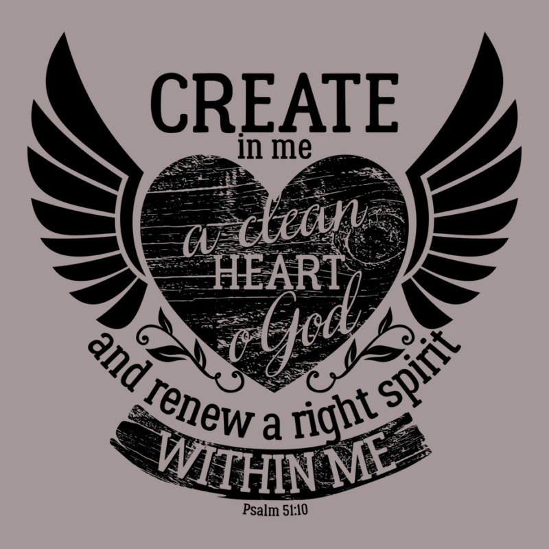 Create In Me A Clean Heart O God And Renew A Right Vintage Hoodie by fathiyharebd | Artistshot