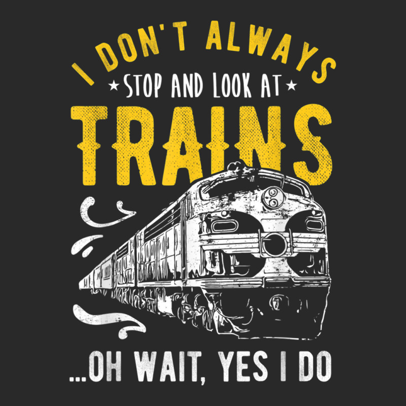 I Don't Always Stop Look At Trains - Model Train Printed Hat | Artistshot