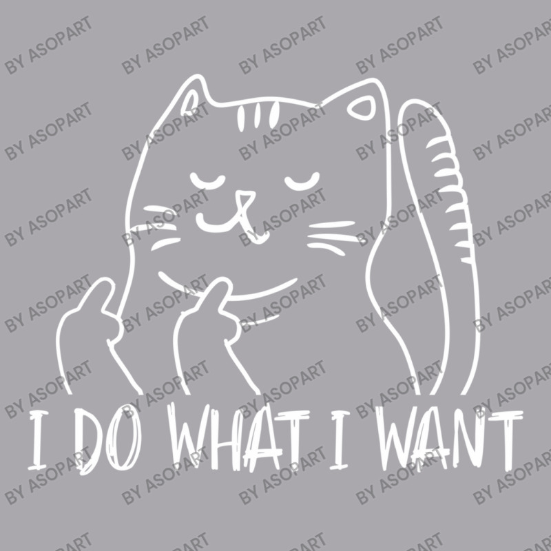 I Do What I Want Funny Cat Flipping The Bird Humor Gift Youth 3/4 Sleeve | Artistshot