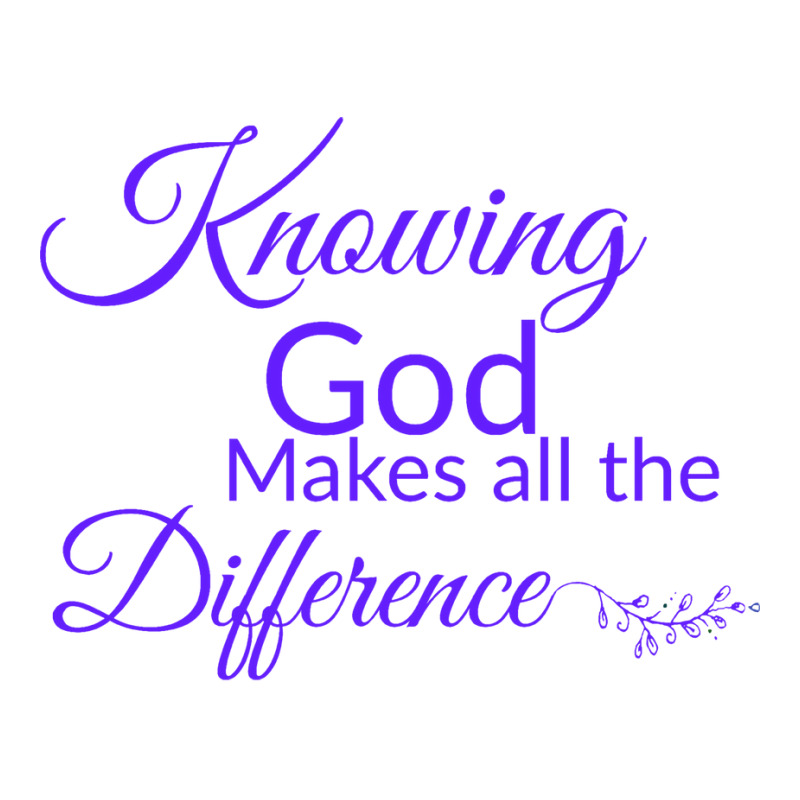 Knowing God Makes All The Difference Humor Men's T-shirt Pajama Set by fathiyharebd | Artistshot