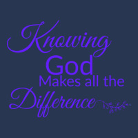 Knowing God Makes All The Difference Humor Men Denim Jacket | Artistshot