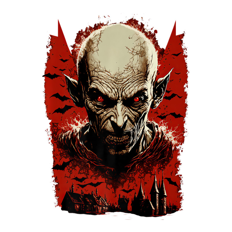 Nosferatu Blood Red Sky Premium T Shirt Crop Top by imelde | Artistshot