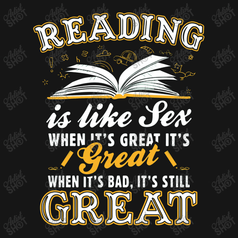 Reading Is Like Sex Active Duffel by wakmunib | Artistshot