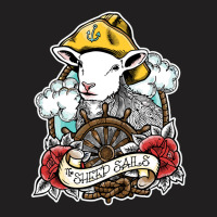 The Sheep Sails T-shirt | Artistshot