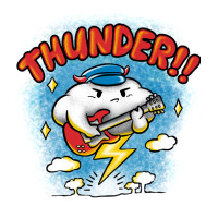 Thunder Sticker | Artistshot