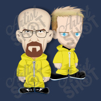 Funny Duo Danger Caricature Art Men Denim Jacket | Artistshot