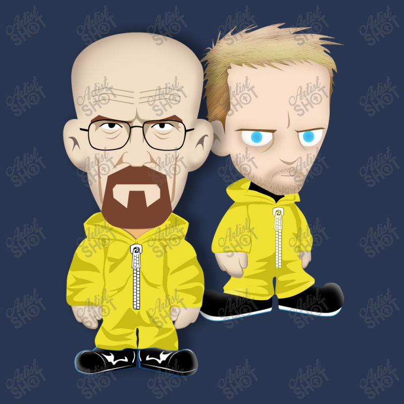 Funny Duo Danger Caricature Art Men Denim Jacket | Artistshot