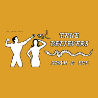 True Believers Adam Eve V2 Red T-shirt | Artistshot