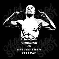 Do More Mayweather Jr Silhouette Art Fleece Short | Artistshot