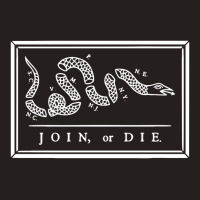 Join Or Die - Benjamin Franklin Tank Top | Artistshot