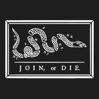 Join Or Die - Benjamin Franklin Classic T-shirt | Artistshot