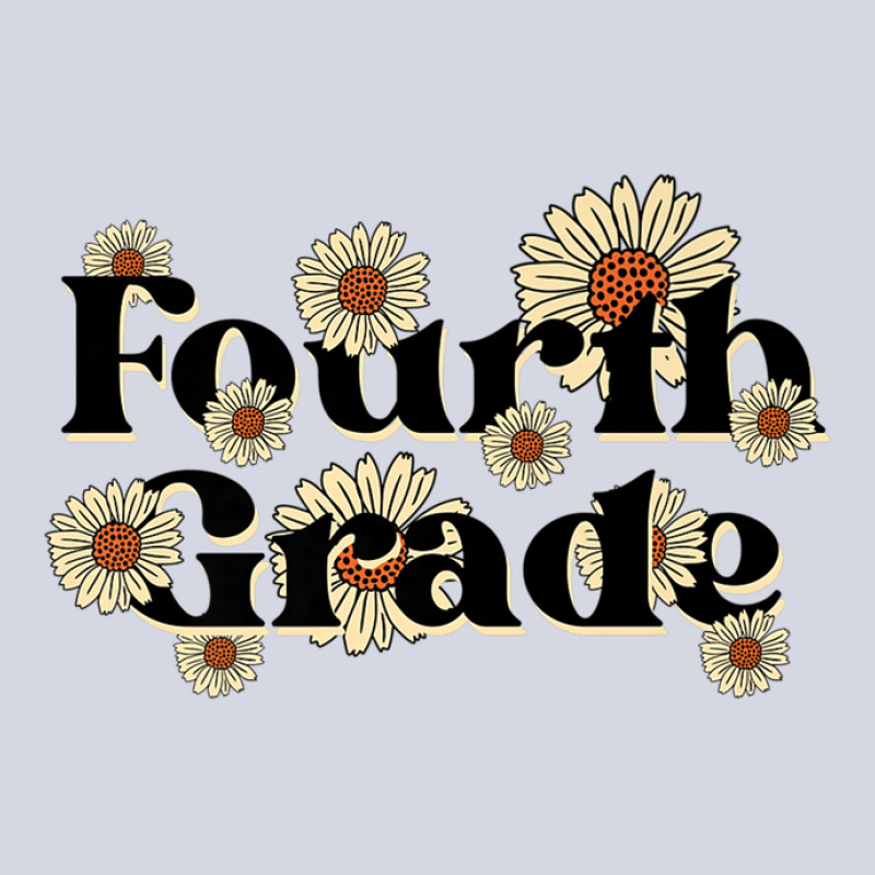 Fourth Grade Teacher Team Back To School Daisies F Fleece Short | Artistshot