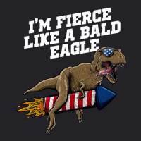 Im Fierce Like A Bald Eagle Proud American Honored Youth Tee | Artistshot