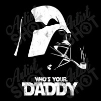 Who's Your Dad' New Slihouette Design V-neck Tee | Artistshot