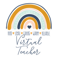 Valentine's Day Virtual Teacher Appreciation Premi Crewneck Sweatshirt | Artistshot