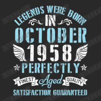 Legends Were Born In October 1958 Perfectly Aged H Printed Hat | Artistshot