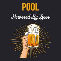 Beer Lover Pool Gift Powered By Beer Unisex Sherpa-lined Denim Jacket | Artistshot