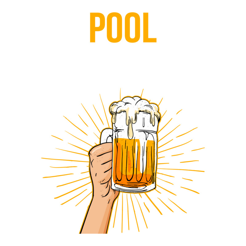 Beer Lover Pool Gift Powered By Beer V-neck Tee | Artistshot