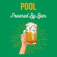 Beer Lover Pool Gift Powered By Beer Classic T-shirt | Artistshot