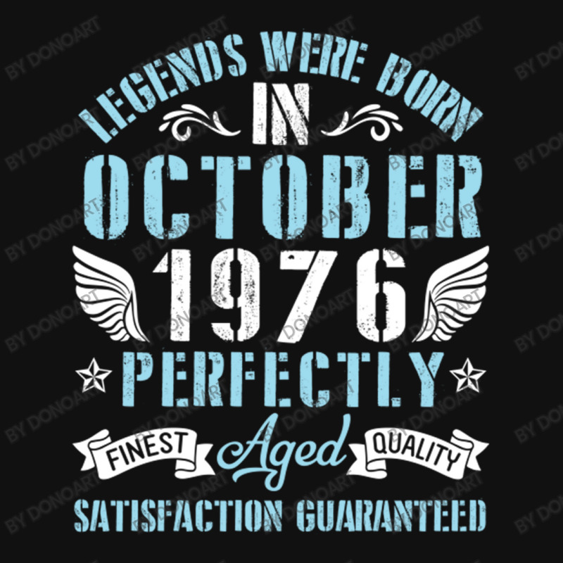 Legends Were Born In October 1976 Perfectly Aged H Skinny Tumbler | Artistshot