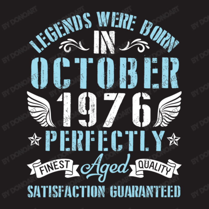 Legends Were Born In October 1976 Perfectly Aged H Waist Apron | Artistshot